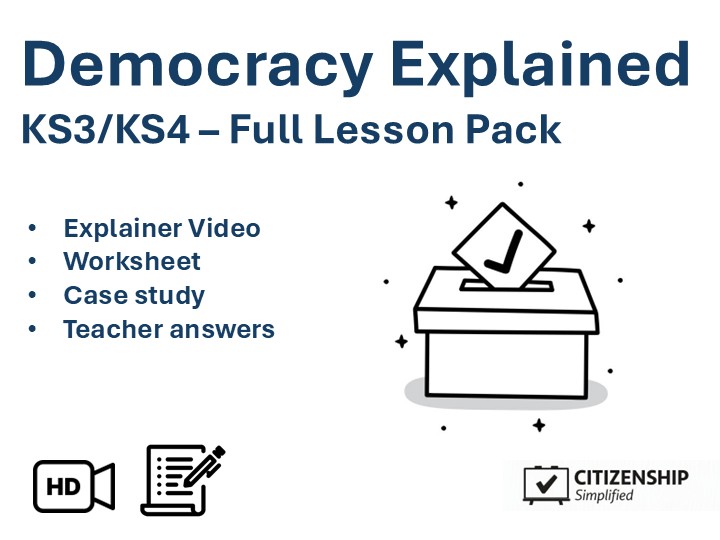 Democracy Explained KS3/KS4