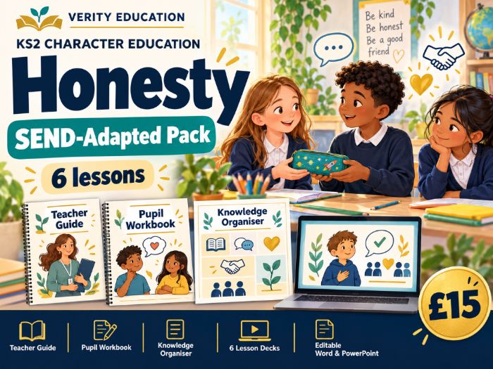 KS2 Character Education: Honesty — SEND-Adapted Pack