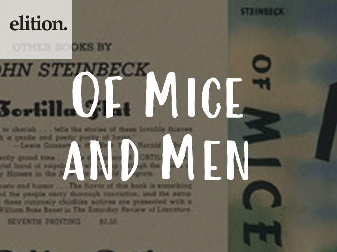 Edexcel IGCSE English Literature 'Of Mice and Men' SoL
