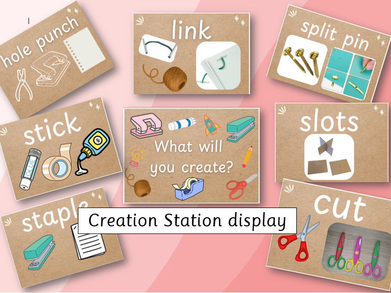 Creation Station Display Pack EYFS/YEAR 1