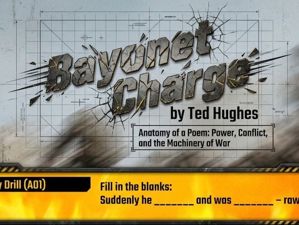 Bayonet Charge by Ted Hughes | AQA Power and Conflict Anthology | GCSE Poem