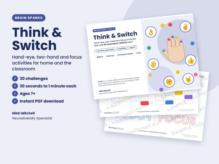 Think & Switch: Brain Break Challenges