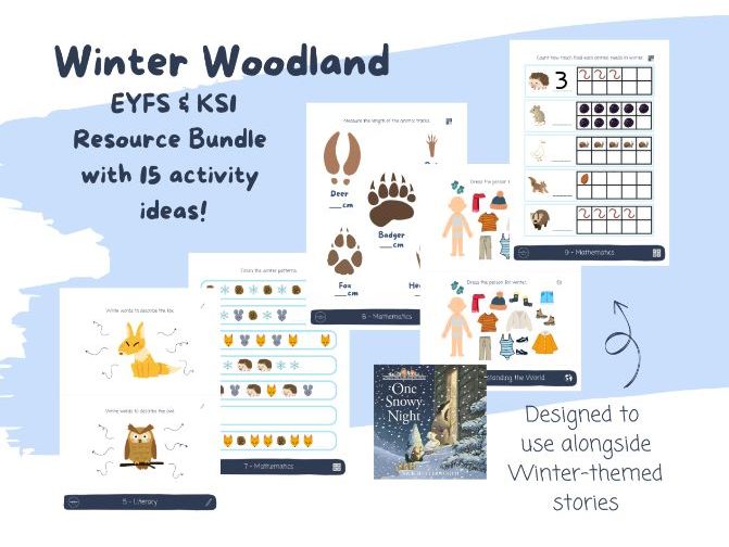 Winter Woodland Continuous Provision Pack