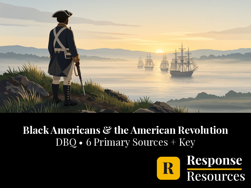 Black Americans in the American Revolution DBQ | Primary Source Analysis