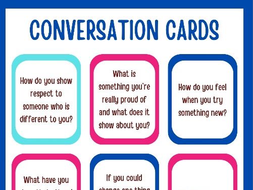 99 Conversation Cards / Ice Breakers