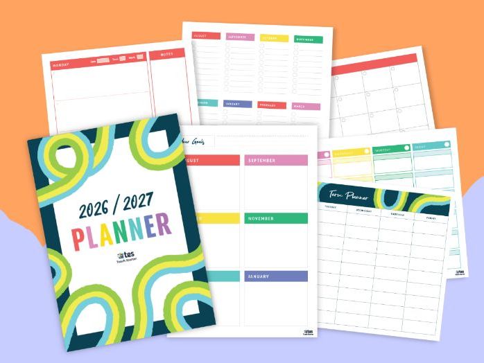 2026/2027 academic year secondary teacher's planner