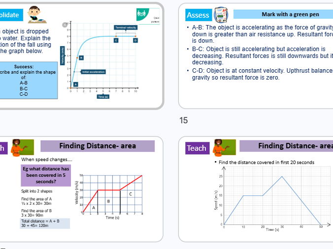 Motion Velocity revision GCSE Combined science AQA