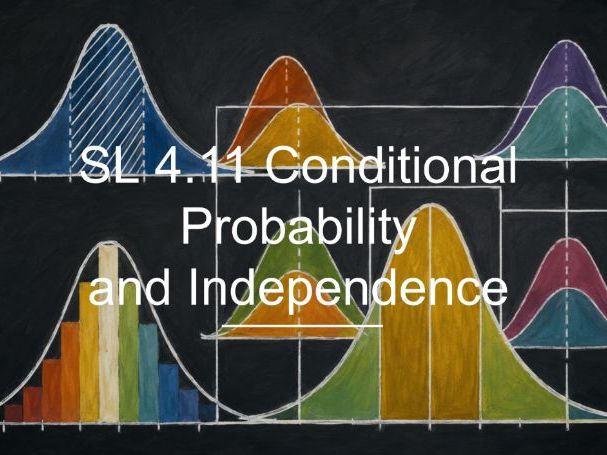 IB Maths AA SL 4.11 - Conditional Probability and Independence