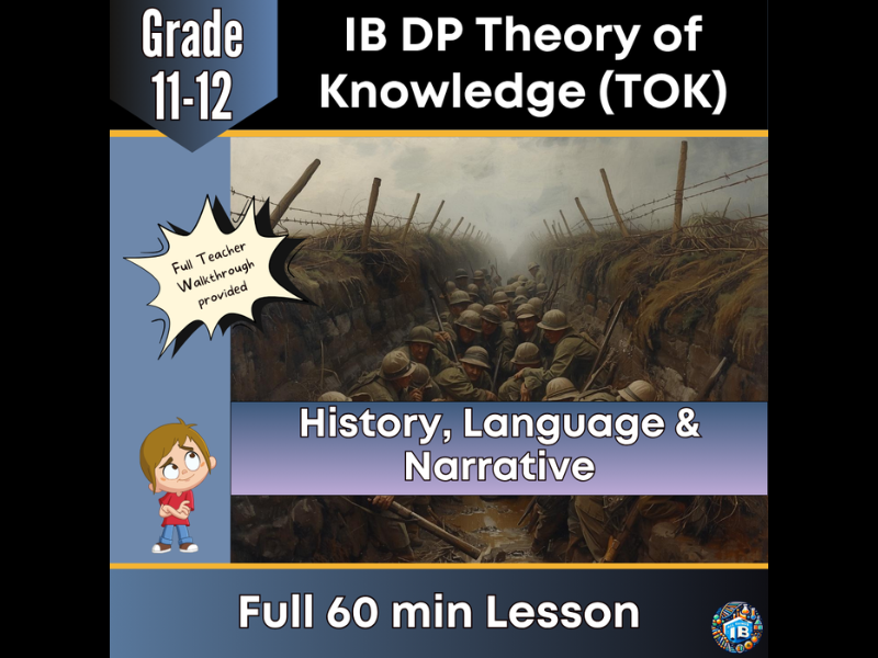 IB DP Theory of Knowledge (TOK): History, Language and Narrative – Full Lesson 2026