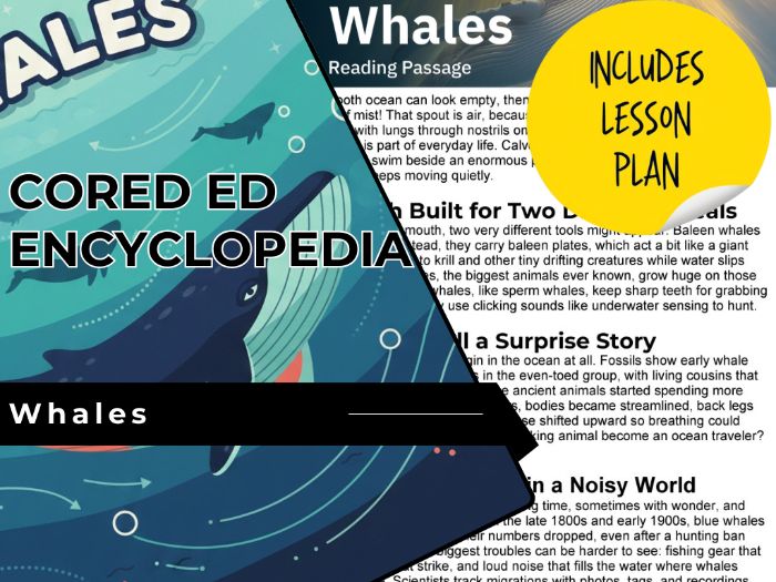 Whales Reading Comprehension Passage