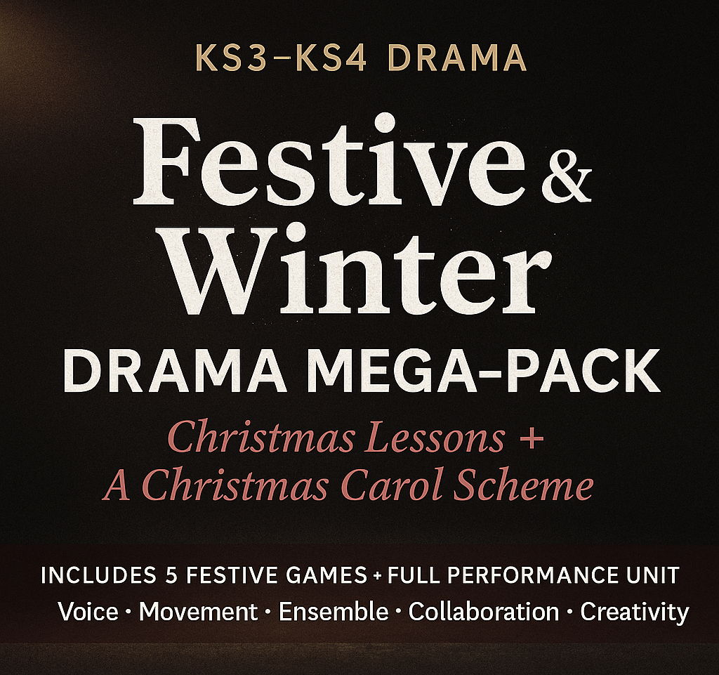 Winter & Christmas Drama Mega-Pack | Seasonal Lessons + A Christmas Carol Scheme