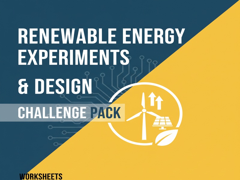 Renewable Energy Experiments & Design Challenge Pack