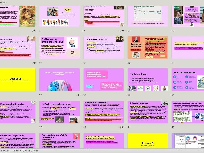 Gender and achievement Sociology unit