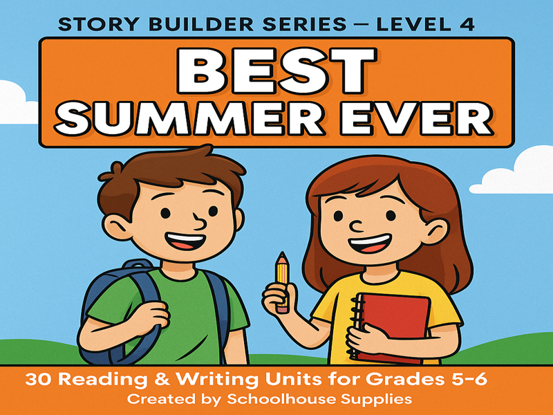 Story Builder Series – Level 4: Best Summer Ever