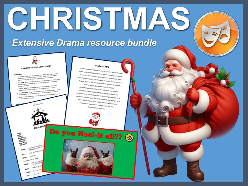 CHRISTMAS: Extensive Drama resource bundle