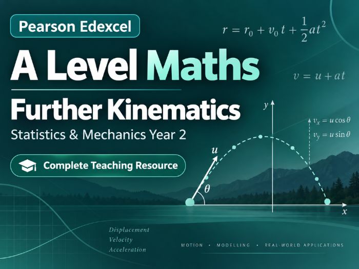 08 - Further Kinematics Teacher Pack - Pearson Edexcel A2/A-Level Mathematics Statistics & Mechanics