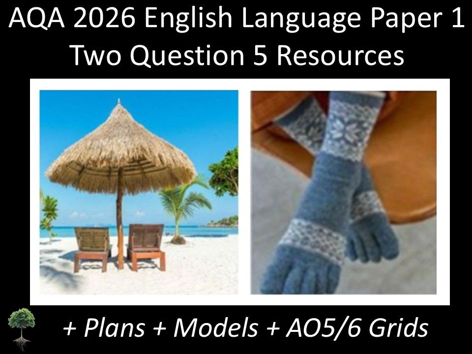 TWO Question 5 - AQA 2026 English Language Paper 1 | Differentiated Support