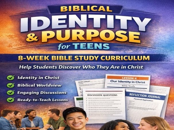 Biblical Identity & Purpose for Teens | 8-Week Bible Study Curriculum