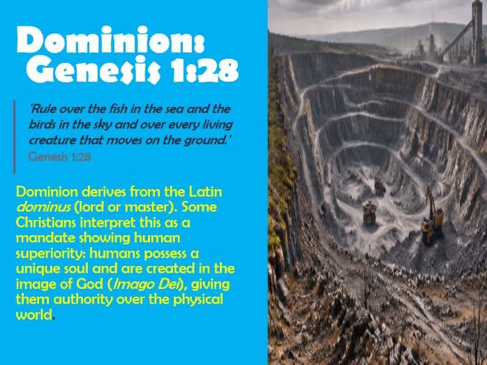Stewardship and Dominion and the Care of Creation Christianity GCSE