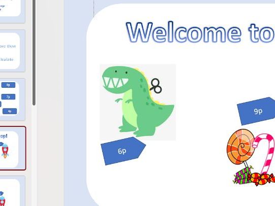 Maths - Calculating change powerpoint