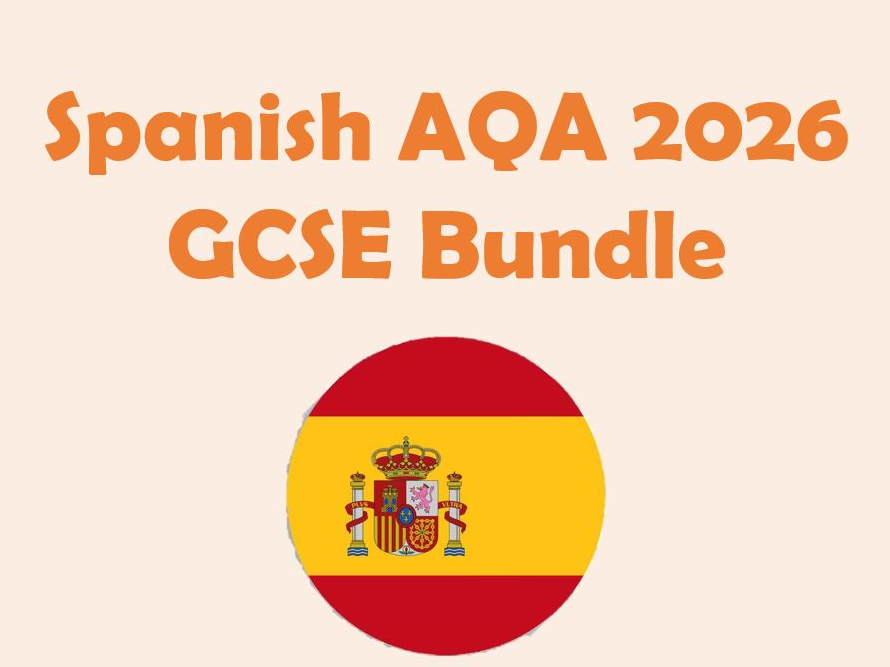 2026 Spanish AQA Module 4 BUNDLE