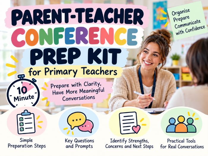 Parent-Teacher Conference Prep Kit for Primary Teachers