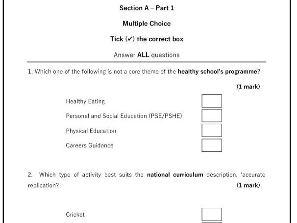 james scenario full aqa style exam 80 marks pdf by physical exam paper