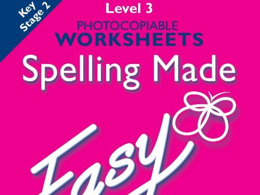 Spelling Made Easy Worksheets Level 3