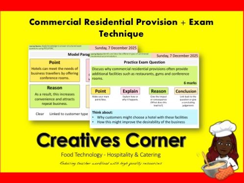 Commercial Residential Provision – 4 Hour Exam Technique & Knowledge Masterclass (WJEC)