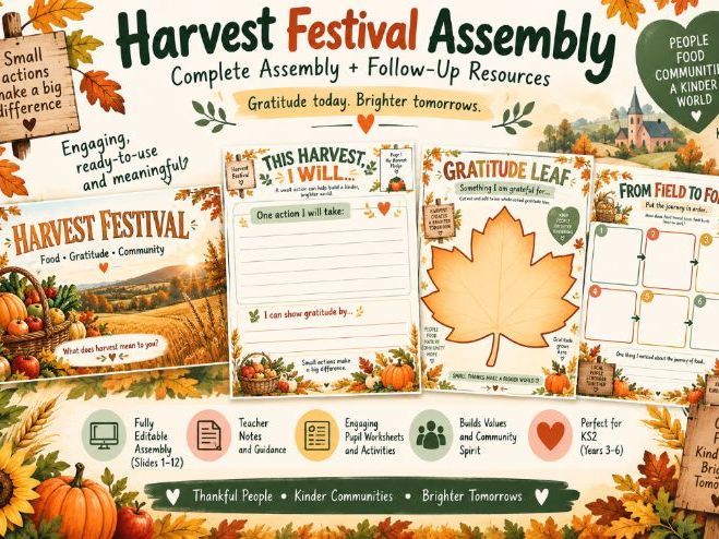 Harvest Festival Whole-School Assembly Pack