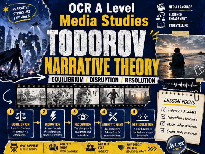 OCR A Level Todorov Narrative Theory