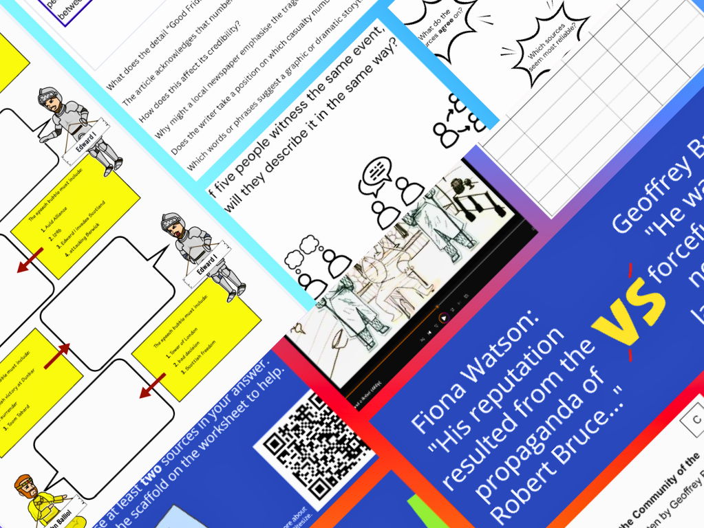 KS3/Scottish Higher - Scottish Wars of Independence: John Balliol Resource Bundle