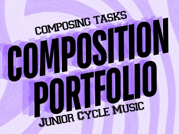 Music Composing Task - CBA 1 Junior Cycle Music Work Book (A3)