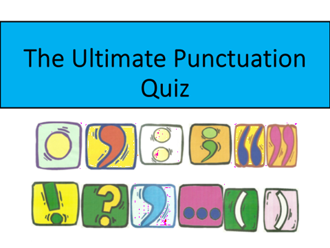 Punctuation Quiz