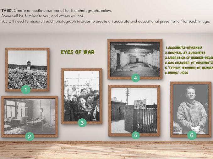 EYES OF WAR  - AUDIO VISUAL TASK