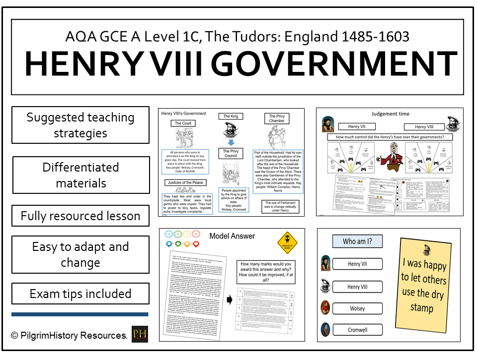 Henry VIII A Level Bundle | Teaching Resources