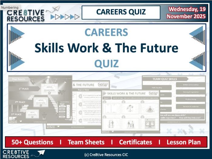 Skills, Work & The Future Quiz