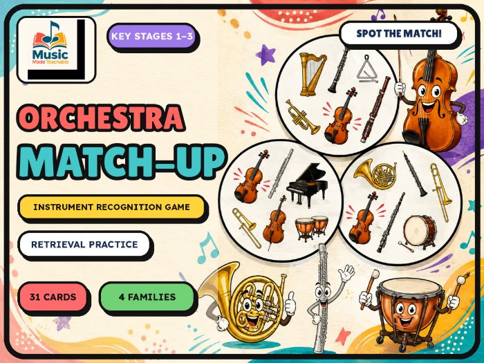 Orchestra Match-Up: Instrument Game