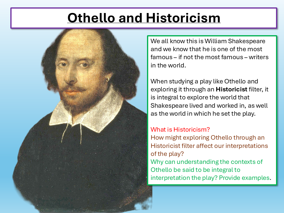 Othello Historicism