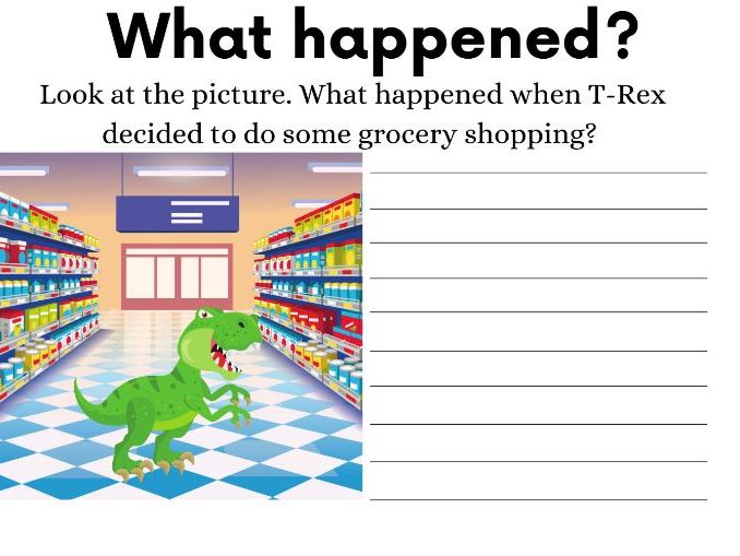 Dinosaur Creative Writing Prompts Teaching Resources Dinosaur Creative Writing Prompts Teaching Resources
