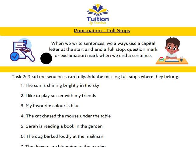 7. Year 3 - Reading Comprehension & SPaG