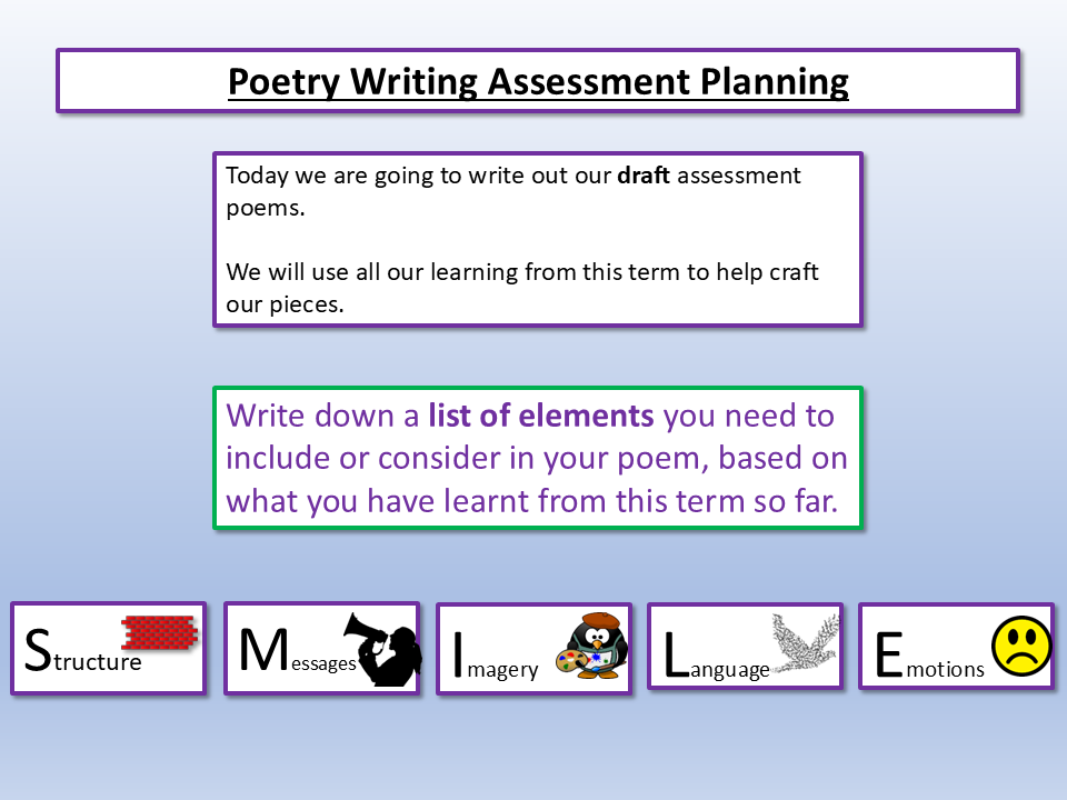 Poetry Assessment KS3