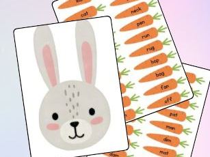 Easter - Read & Feed the Bunny Phonics Phase 2