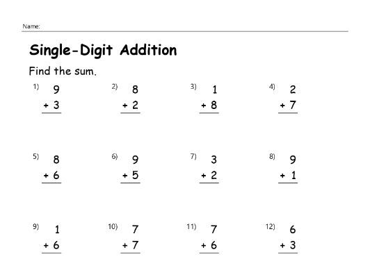Addition Word Problems