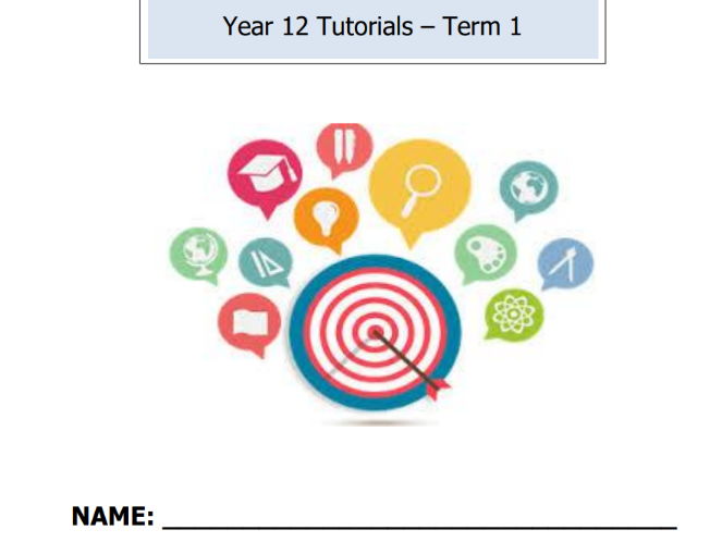 Year 12 Term 1 - Tutor time resource