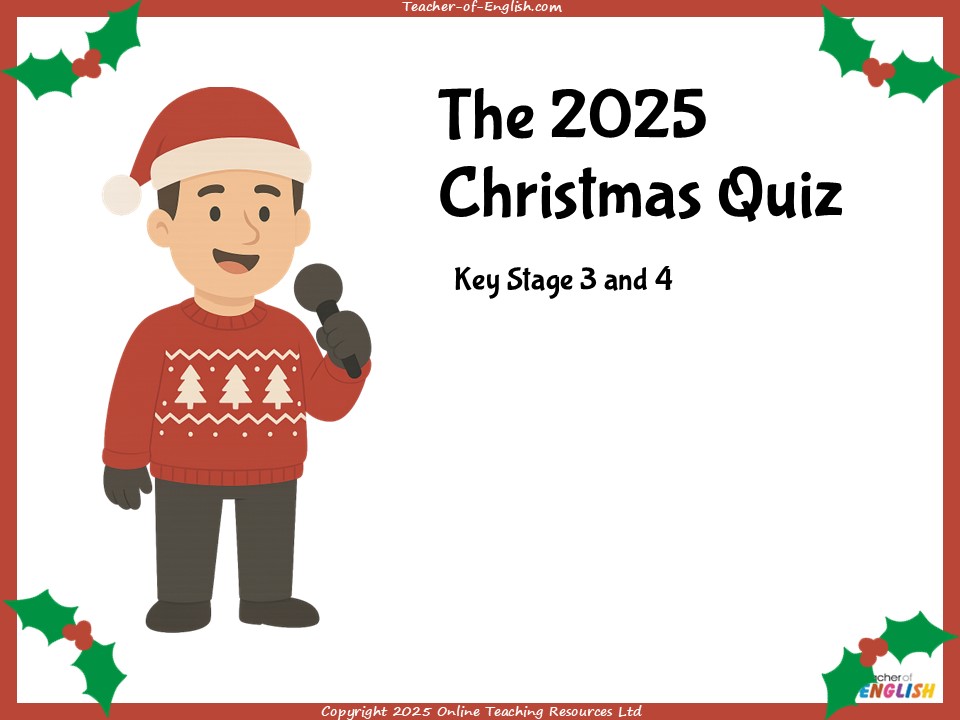 2025 Christmas Quiz for KS3 and KS4