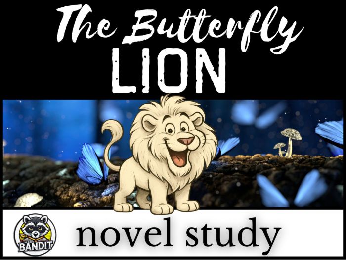 THE BUTTERFLY LION Novel Study