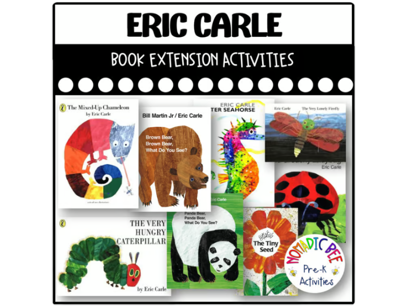 Eric Carle Book Activities - Bundle