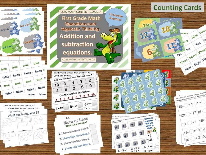 First Grade Math Equations | Teaching Resources