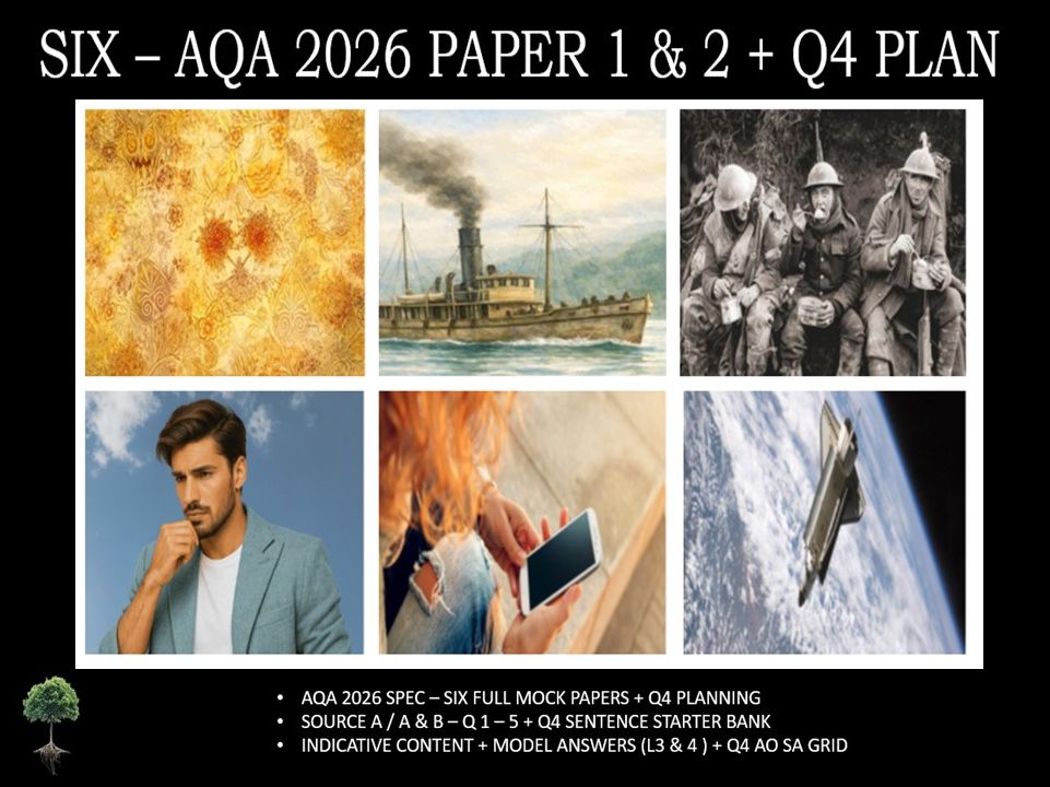 SIX - PAPER 1 & 2 | 2026 FULL MOCKS | Q4 PLAN